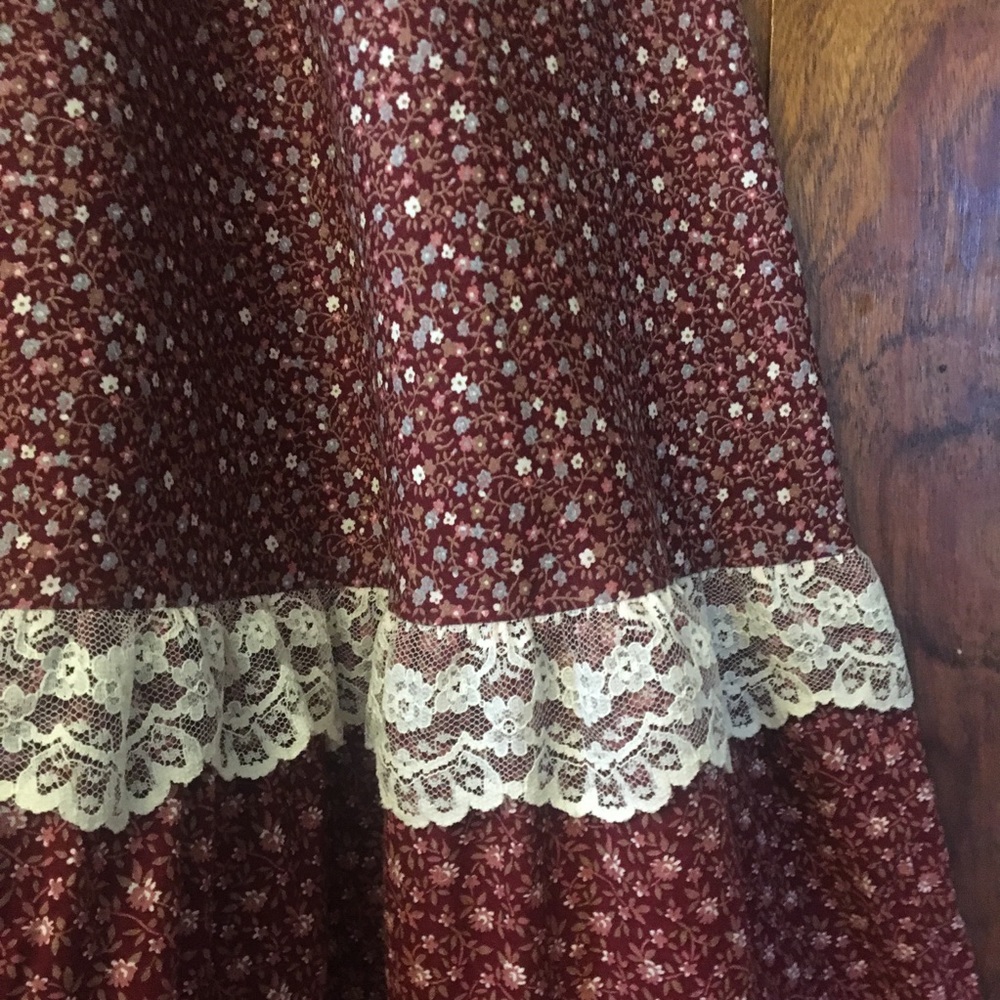 Vintage Gunne Sax Jessica McClintock Prairie Dress - Picture 4 of 8